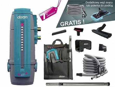 Disan EVO 550 + zestaw sprzątający 9m on/off + wąż standard 9m Gratis
